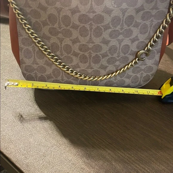 Coach Brown and Tan Crossbody Bag - Picture 9 of 15